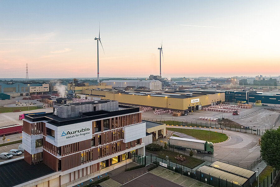 Foto: Aurubis: Aurubiswerk